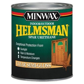 Minwax Helmsman Indoor/Outdoor Spar Urethane, Quart, Semi-Gloss