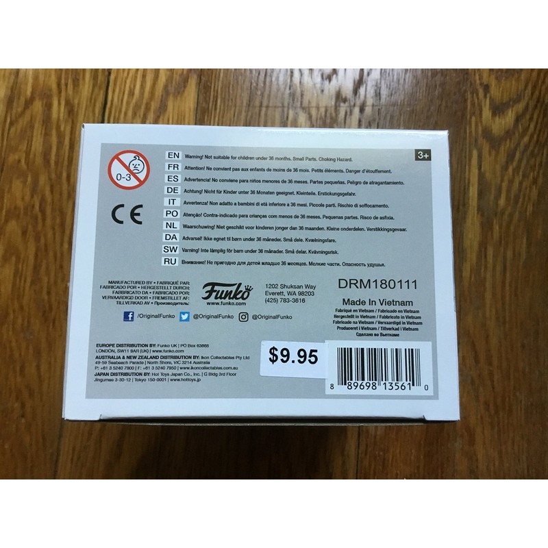 Funko Lord Of The Rings Invisible Gollum Pop Vinyl Exclusive