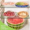 Grantop Pack of 100 Food Storage Bags, Disposable Elastic Food