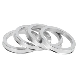 INFINAUTO Hub Centric Rings, 59.1mm ID to 73.1mm OD Vehicle Wheel Hubrings Aluminum Alloy, 4 Pcs