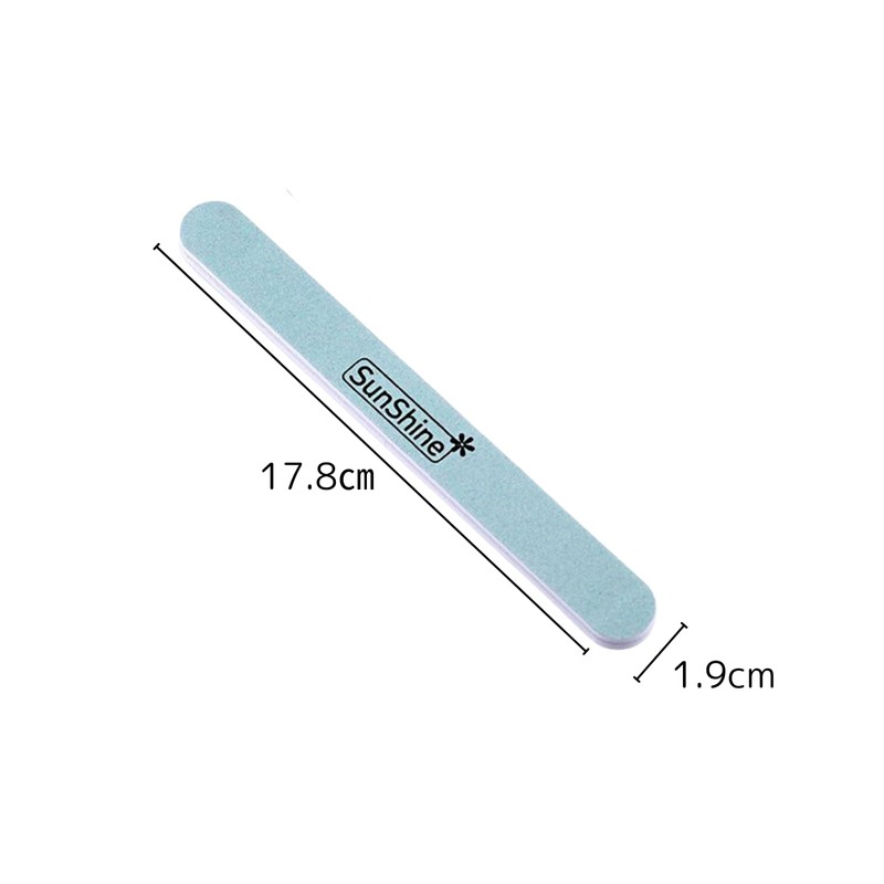 SLEEKSTATION 【15本セット】ネイルシャイナー ネイルケア 爪磨き 爪やすり 600/3000グリット スポンジファイル ソフトファイル ネイルポリッシュファイル (15本)