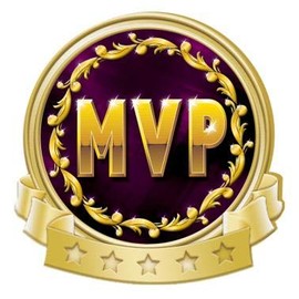 Crown Awards MVP Banner Pin, Gold MVP Pins, 1 Pack