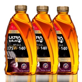 Ultra1Plus SAE 75W-140 Synthetic Gear Oil, API GL-5