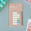 Morandi Pastel Index Tabs, 120 Pcs Repositionable Sticky Tabs, Writable