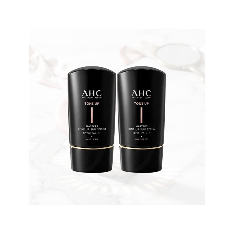 HC AHC Masters Tone-up Sun Serum 50ml 2 x Hypoallergenic