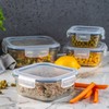 KADAX Glass Container with Lid, Food Container, Dishwasher Safe Food