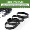 4 PCS Hub Centric Rings, 2.87" OD 2.36" ID Plastic
