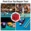 PATIKIL Cube Billiard Pool Cue Tip Repair Tool, 5-in-1 Pool