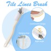 Abeillo 2Pcs Small Washing Up Brush, Small Bottle Brushes Kitchen