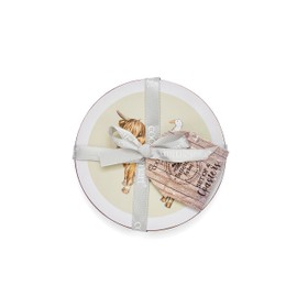 Cooksmart Pack of 4 Drink Coasters | British Designed Eco Cork Drinks Coasters For Modern Homes | Coasters For Drinks For All Types of Cups & Mugs - Buttercup Farm