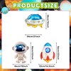 AHVMIL Pack of 6 Space Children's Birthday Decoration, Large Astronaut