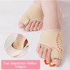 iCovalescent Hallux Valgus Socks, Large Toe & Foot Toe Relief