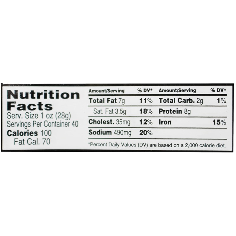 Gold Rush Black Pepper Beef Sticks (Smokies) 2.5 Lb.