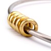 Spin Gear Chatter Ring, Stainless Steel Brass