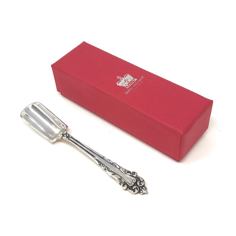 Royal England Sheffield Sugar spoon Victorian style cod.67401 cm 12,5