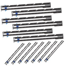 Gadpiparty 12Pcs Quilting Ruler Sewing Gauge for Accurate Button Measurement and Seam Allowance for Crafting Patchwork and DIY Projects