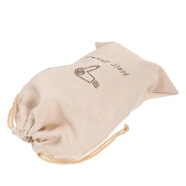 Beaupretty drawstring storage bags blow dryer purse blow dryer bag drawstring shoe bags hair dryer travel case storage bags for travel hair dryer bags pouch universal linen 35c wallet