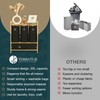 4 Section Recycling Bin for Kitchen – Dual Trash and