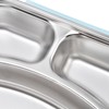 1L Bento Box 304 Stainless Steel Compartment Leak Proof Portable