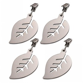 Riverbyland Tablecloth Weights Leaves Shaped Pack of 4