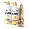 Kit Pantene Keratina Pro Shampoo Acondicionador Crema