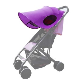 Waterproof Universal Stroller Sun Shade Adjustable UV Protection Stroller Sunscreen Cover Breathable Buggy Pram Accessories Sunblock Canopy Shade Extender(Only Sun Cover)