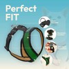 Gooby Comfort X Harness Dual Snap Mesh, Forest, X-Large