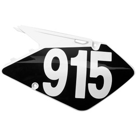 Factory Effex 04-2561 White 4" Pro Number Graphic