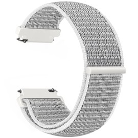 Vodtian 18 mm Nylon Bracelet Compatible with Garmin Venu 2S/Venu 3S/Vivoactive 4S/Vivomove 3S/Forerunner 255s/255s Music/265s, Quick Release Replacement Sport Loop Watch Strap for Men and Women