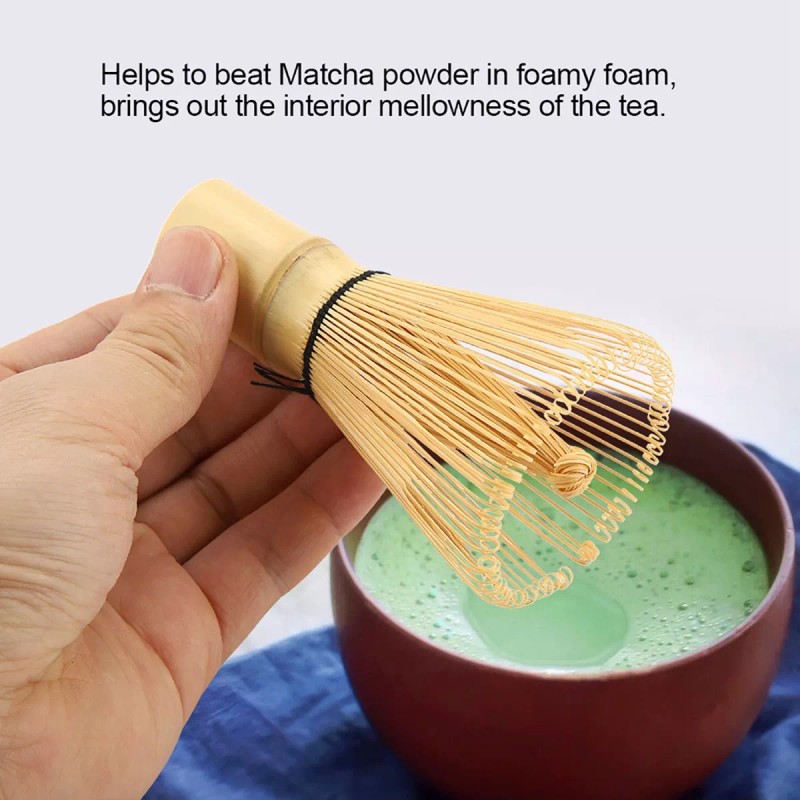 Generic Batidor De Té De Bambú Chasen Preparando Matcha De