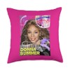 Donna Summer_002_Back Printed Throw Pillow