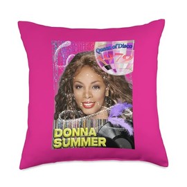 Donna Summer_002_Back Printed Throw Pillow