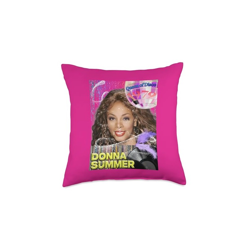 Donna Summer_002_Back Printed Throw Pillow