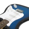 Segawe Full Size Blue Electric Guitar with Amp, Case and