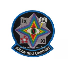 USAF UAV CIA Air Force Area 51 Black Ops Alone And Unafraid Desert Prowler Patch