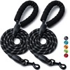 2 Pack Dog Leash, 4/5//6 FT Heavy Duty Nylon Rope