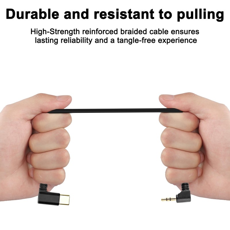 XMSJSIY Type C to 2.5mm Audio Cable USB C Male