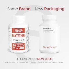 Pantesin Pantethine 600 Mg Al Da Supersmart 90 Cpsulas