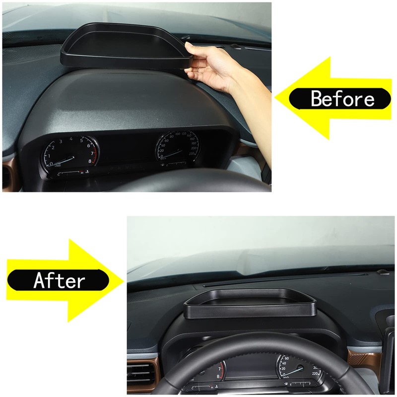 Aunginsy Dashboard Storage Box Compatible with Ford Maverick 2022 2023