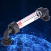 LZS-15W Elbow Liquid Flowmeter ABS Plastic Tube Type Waterflow Meter