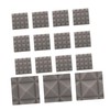 CORHAD 12pcs Pyramid Shape Sound Dampening Panels 5cm Sound Insulation