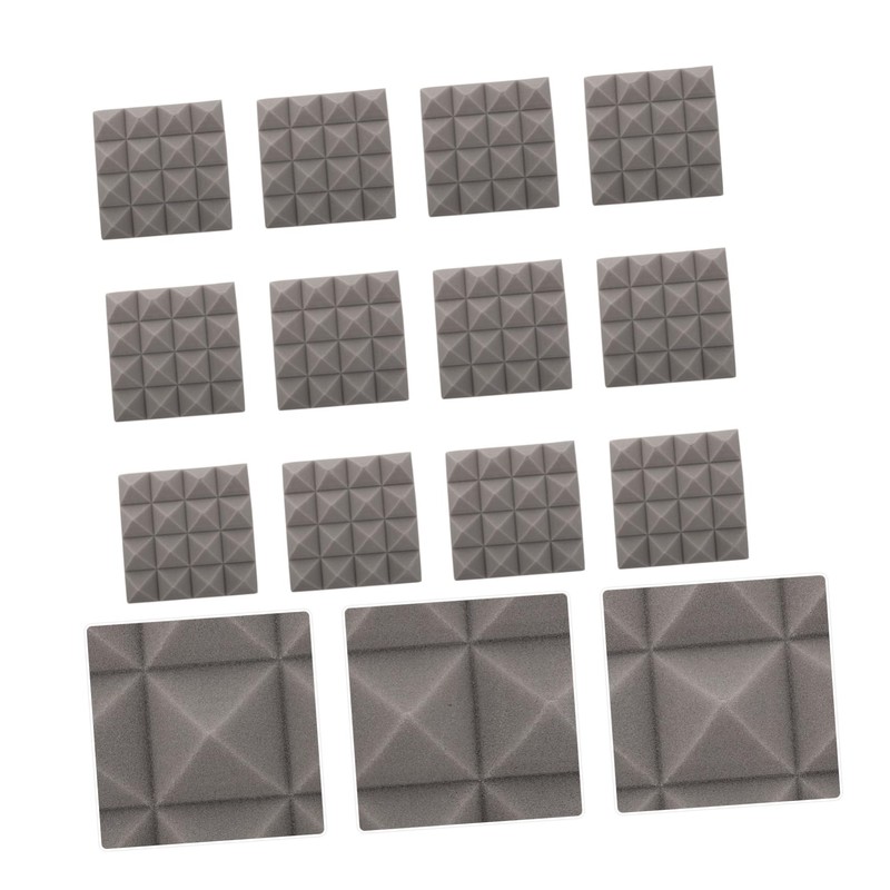CORHAD 12pcs Pyramid Shape Sound Dampening Panels 5cm Sound Insulation