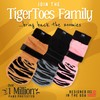 DOK TigerToes Premium Non-Slip Dog Socks for Hardwood Floors -