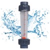 Plastic Tube Liquid Flowmeter High Accuracy Large Range Acid Alkali