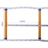 Emergency Fire Escape Rope Ladder with Hooks – 2000 lb