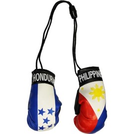 Honduras and Philippines - Mini Boxing Gloves