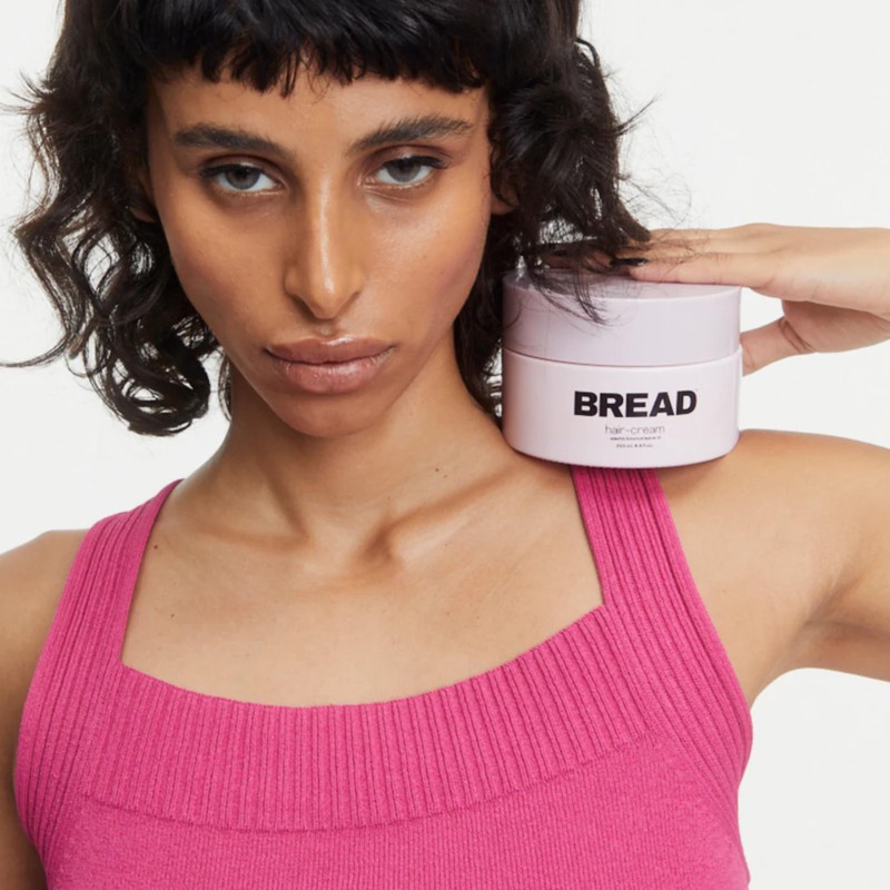 Bread Beauty Supply Leave-in Hair Cream, Curl Definition, Marshmallow Scented,
