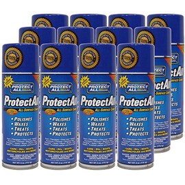 Protect All 62006-12 All Surface Cleaner and Polish Aerosol, 6 fl. oz., 12 Pack
