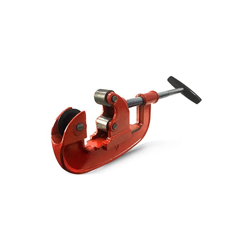 QWORK Professional Pipe Cutter Tool for 1-3" Pipes - Ideal