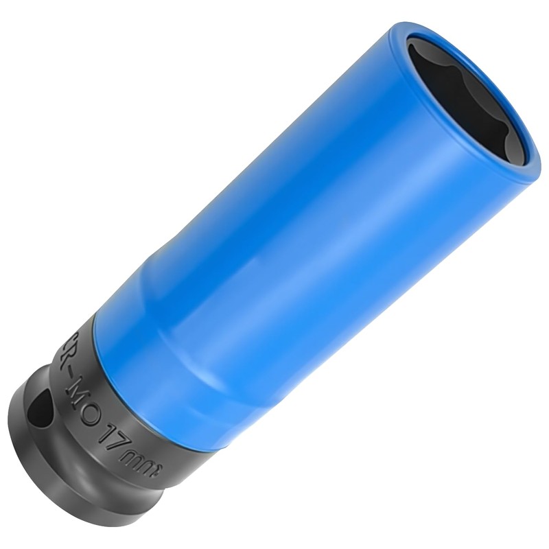 ZKTOOL 3PCS Wheel Protector Impact Socket Set, 1/2 Drive Lug